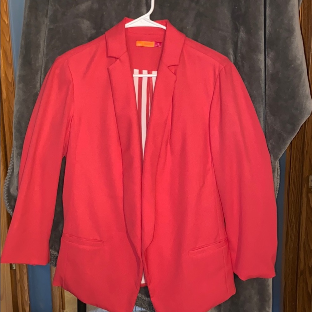 Pink blazer made by AVA a size small
